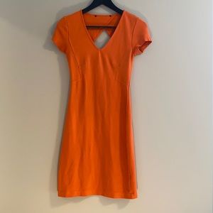 French Connection | Orange Bodycon dress | XS